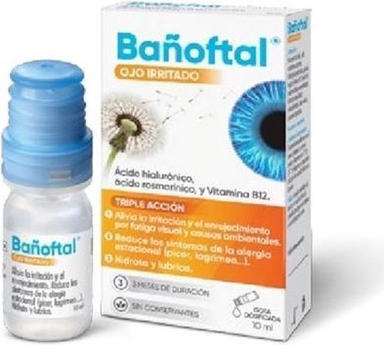 Baa+-oftal Eye Irritated Triple Action 10ml