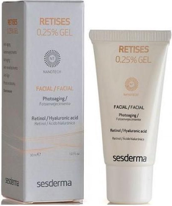 Gezichtsgel Sesderma RETISES Nano 0,25% Nacht (30 ml)