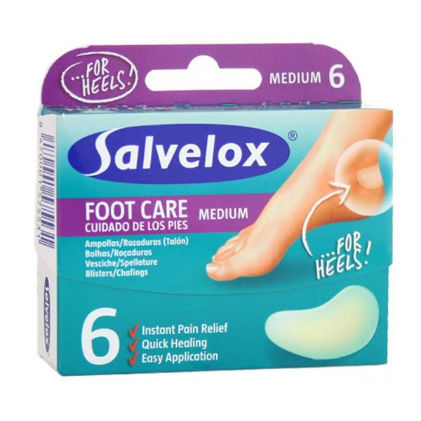 Salvelox Foot Care Medium Blisters 6 Units 4061 mm
