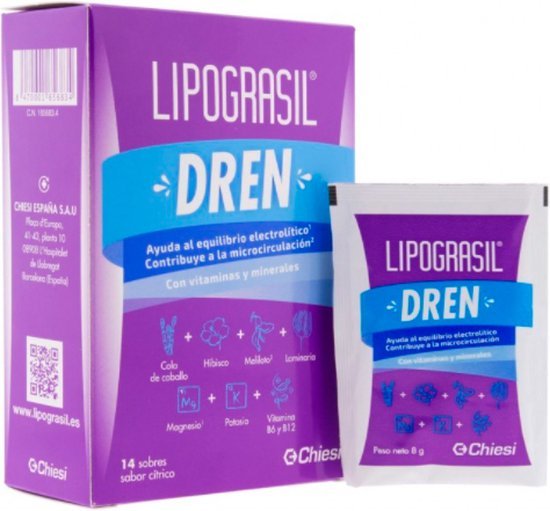 Lipograsil Dren Citrus Flavour 14 Sachets