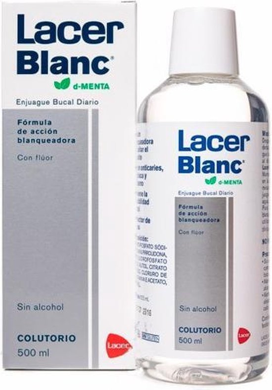 Lacer Blanc Colutorio De Menta 500 Ml