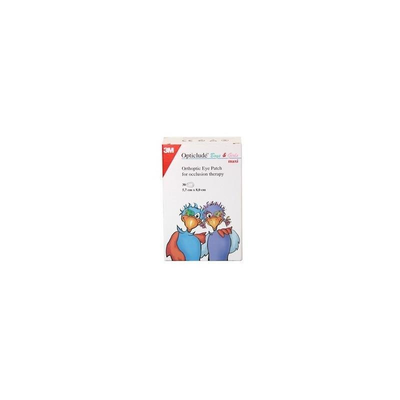 Nexcare Opticlude Orthoptic Printed Eye Patch Large 30 U
