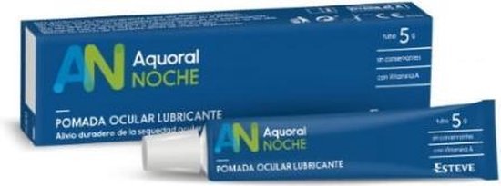 Aquoral Noche Pomada Ocular Lubricante 5g