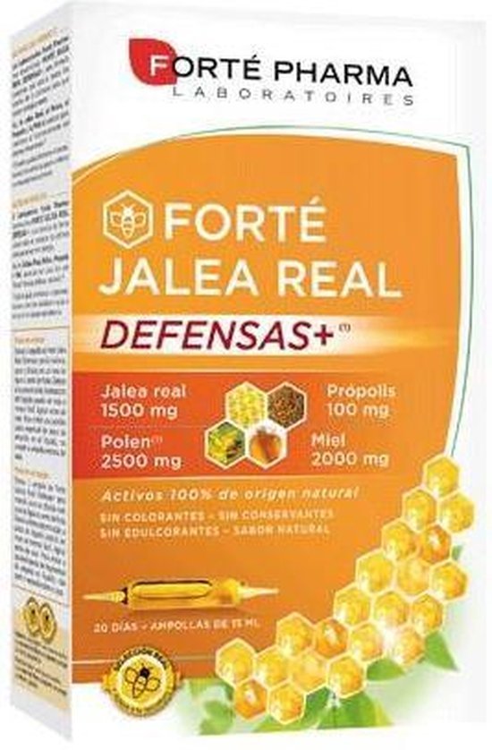 Royal jelly Fort Pharma Defensas+ 20 Units