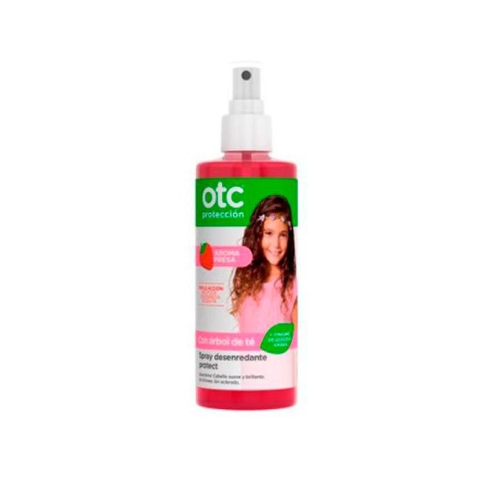 Otc Anti Head Lice Protect Strawberry Scented Detangling Spray 250 ml