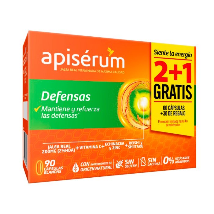 Apisrum Defenses Pack 3 months 90 capsules