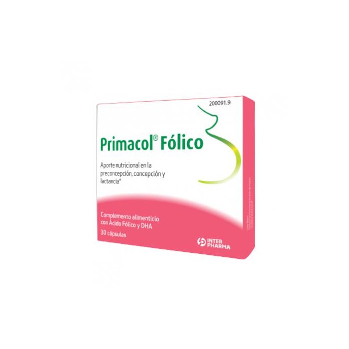 Interpharma Primacol Folic 30 Capsules