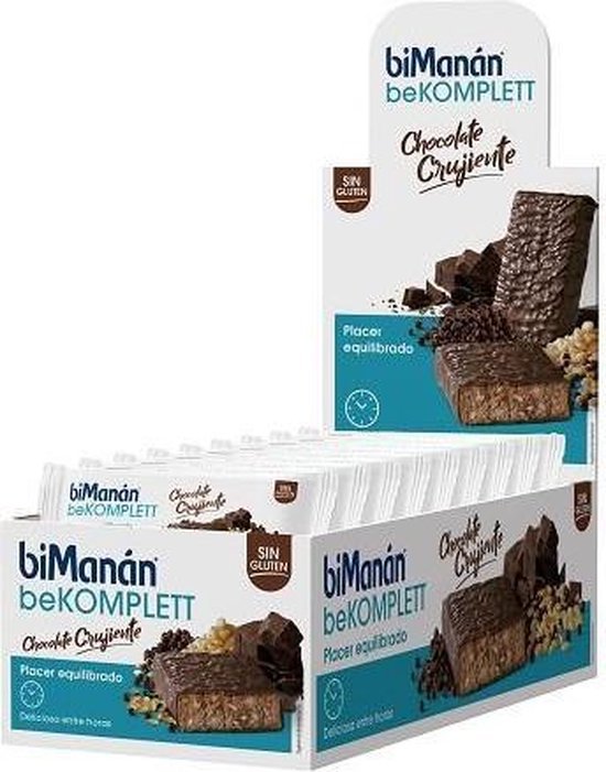 Bimanan Bimanan Bekomplett Chocolate Crujiente Caja 24 Barritas