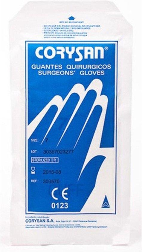 Corysan Sterile Latex Sterile Surgery Gloves Size 8,5 2u