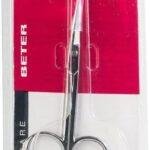 Beter Professionele gebogen chromen manicure schaar voor cuticula