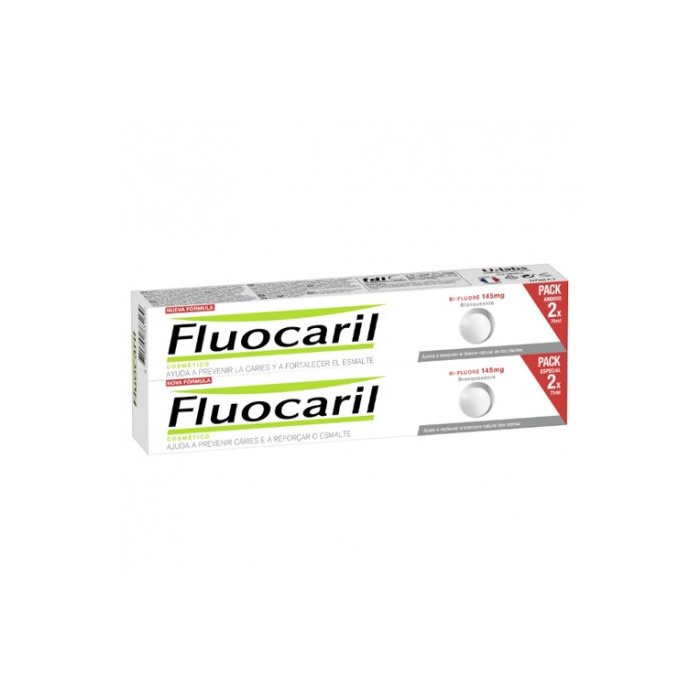 Bi-fluore 145mg Whitening Toothpaste 2 X By Fluocaril 75 Ml