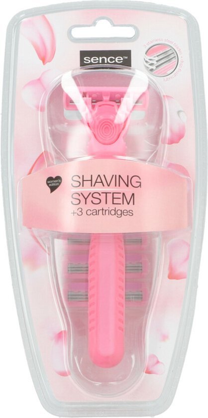 Sence Scheermesjes Triple Blades SS 1 + 3 refills