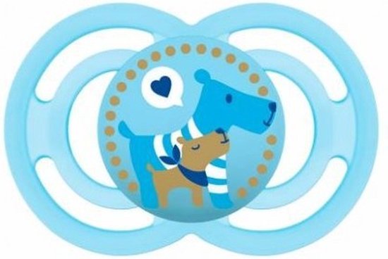 Mam Baby Soother Perfect 16+ Silicone Blue