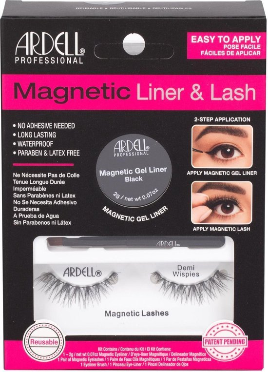 Ardell - Magnetic Liner & Lash Demi Wispies- herbruikbaar - 1set