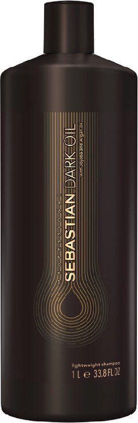 Sebastian Professional Dark Oil Shampoo 1000ml - Normale shampoo vrouwen - Voor Alle haartypes