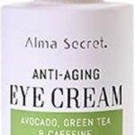 Alma Secret Eye Cream Antiedad Con Aguacate, T Verde & Cafena Botanical Extracts 30 Ml
