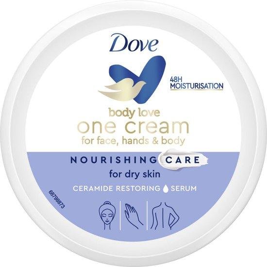 Dove Body Love Hydraterende Bodycrme - One Cream Rich - verwennende vochtinbrengende crme voor een zijdezachte huid - 250 ml