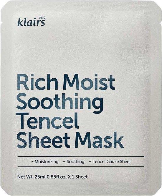 Klairs - Rich Moist Soothing Tencel Sheet Mask - 25ml