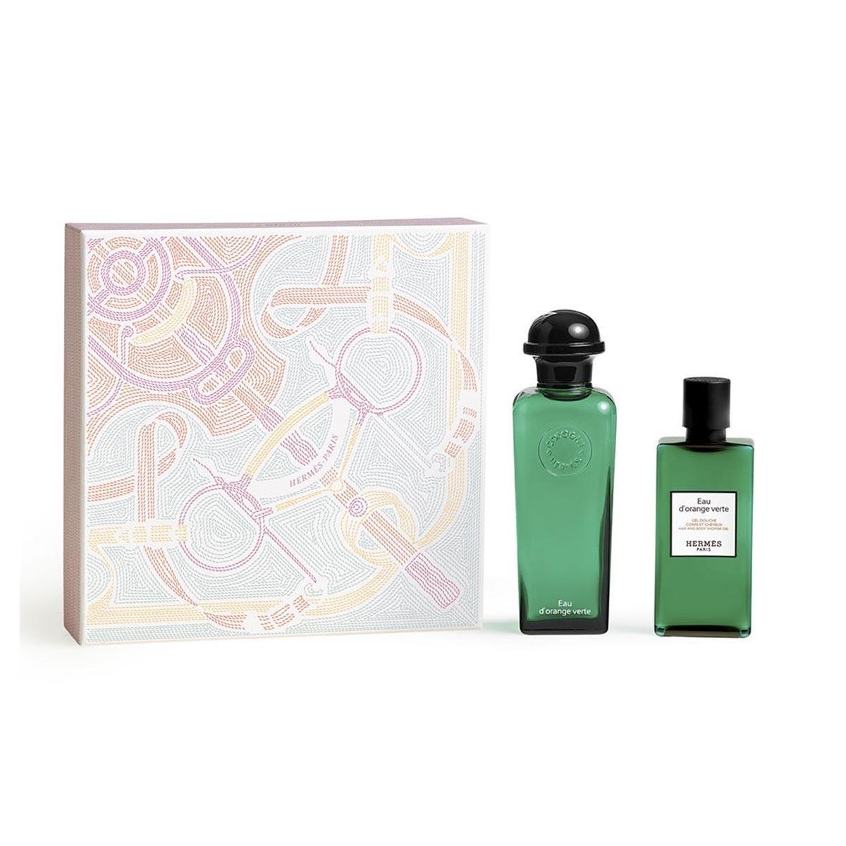 Herms Hermes Eau Orange Verte Eau De Toilette 100ml Spray Gel De Bao 80ml