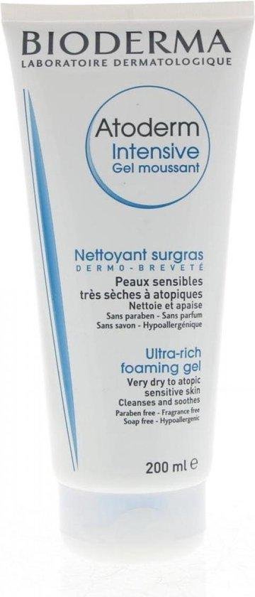 Bioderma Atoderm Intensive Foaming Gel Body Wash For Very Dry Skin 200 Ml
