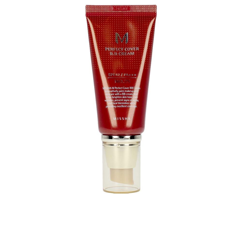 Missha m Perfect Cover Bb Cream Spf42pa Wielofunkcyjny Krem Bb 25 Warm Beige 50ml