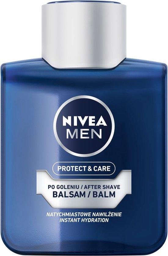 Nivea, Protect & Care, Moisturizing, After-Shave Balm, 100 ml