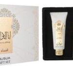 Nusuk Ana Al Awwal Gold Giftset 3 pcs - 100 ml EDP + Bodylotion 100 ml + Showergel 100 ml