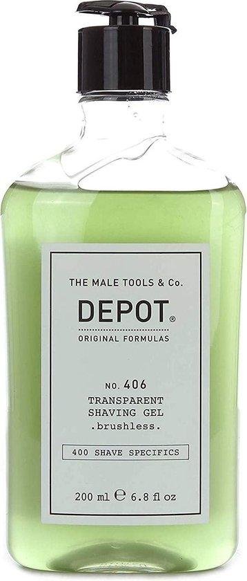 Depot, 400 Shave Specifics No. 406, Menthol, Softening And Refreshing, Shaving Gel, 200 ml
