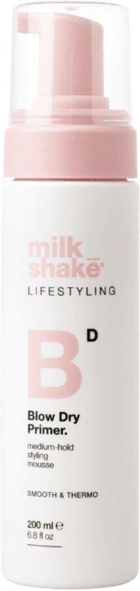 Milk Shake, Lifestyling Blow-Dry Primer, Hair Primer, Styling Hold & Thermal Protection, 200 ml
