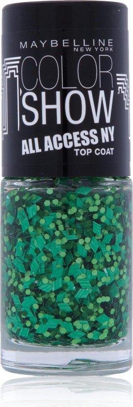 Maybelline, Color Show All Access, Top Coat, Nail Polish, Nr. 425, Lady Liberty, 6 ml