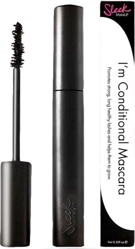 Sleek MakeUP, I'm Conditional, Volumizing, Mascara, Black, 9 ml