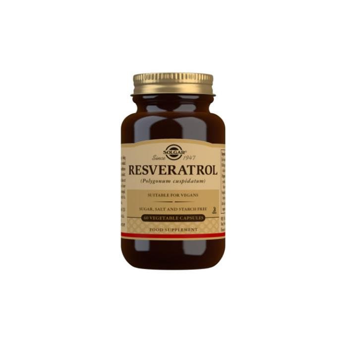Solgar Resveratrol 100mg 60 Capsules