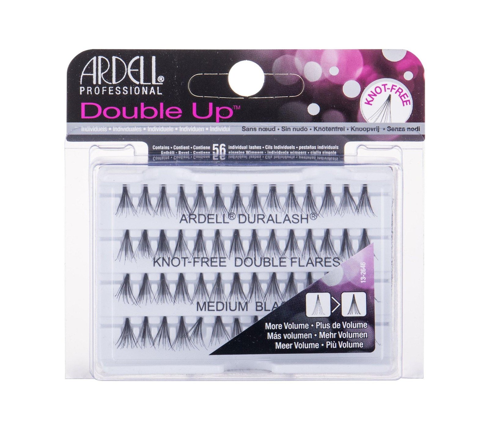 Double Up Duralash Knot Free Double Flares 56 ks TrsovA c nalepovacA Atmasy bez uzlAku