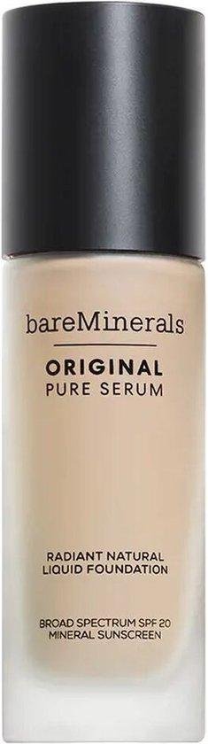Bare Minerals Original Pure Serum Liquid Foundation #fair Cool 1.5 30 Ml