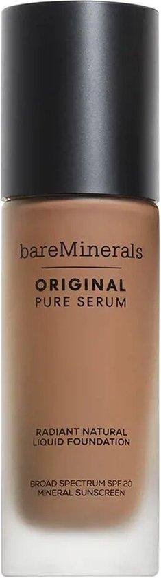 Bare Minerals Original Pure Serum Liquid Foundation #medium Deep Cool 4.5 30 Ml