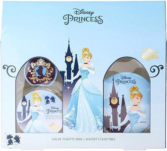 Set Disney: Cinderella, Eau De Toilette, For Girls, 50 ml + Cinderella, Collectible Magnet, For Girls
