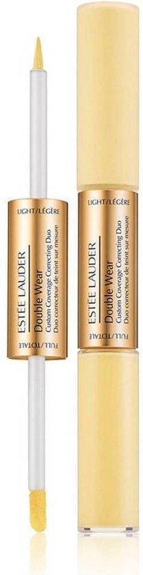 Estee Lauder, Double Wear Custom Coverage Correcting Duo, Liquid Concealer, Yellow, 14 ml