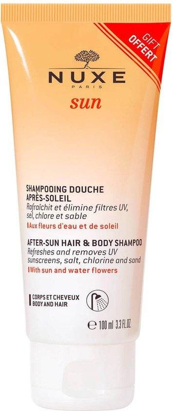 Nuxe, Sun, After-Sun Shampoo, For Hair & Body, 100 ml