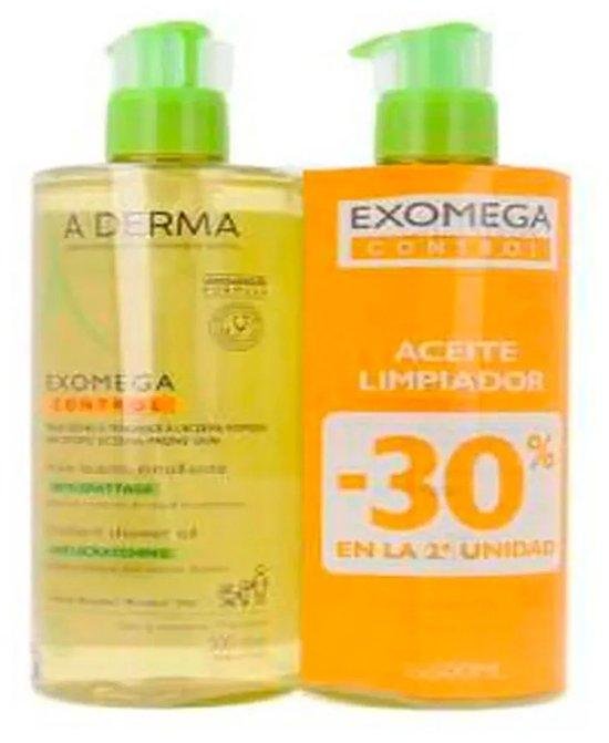EXOMEGA CONTROL emollient shower oil pack 2 x 500 ml