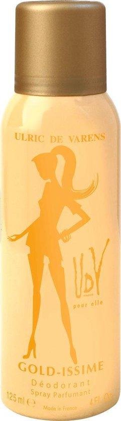 Ulric De Varens, Gold Issime, Scented Spray, For Women, 125 ml