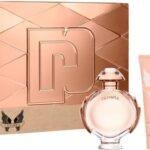 Set Paco Rabanne: Olympea, Eau De Parfum, For Women, 50 ml + Olympea, Hydrating, Body Lotion, 75 ml