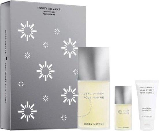Issey Miyake L & #39;eau D & #39;issey Pour Homme Lot 3 Pcs
