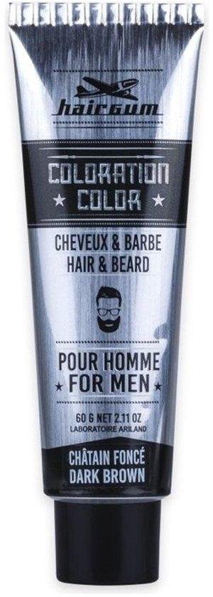 Hairgum Coloration Tinte Para Barba y Cabello 3-Castao Oscuro 60g