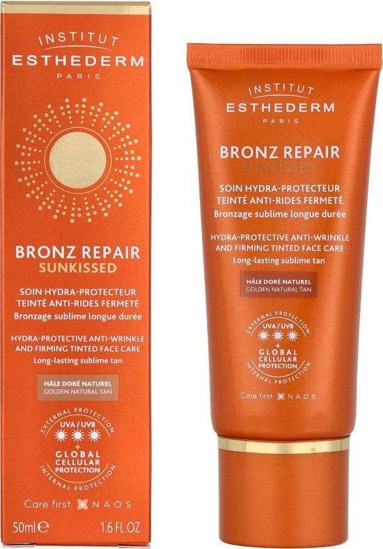 Esthederm Bronz Repair Sunkissed Tinted Anti-Wrinkle Protective Treatment Strong Sun 50ml
