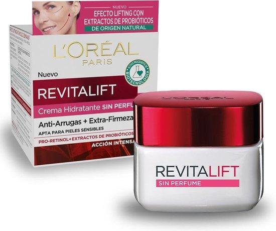 L'oral Paris Revitalift Sin Perfume Piel Sensible Antiarrugas Spf15 50 Ml