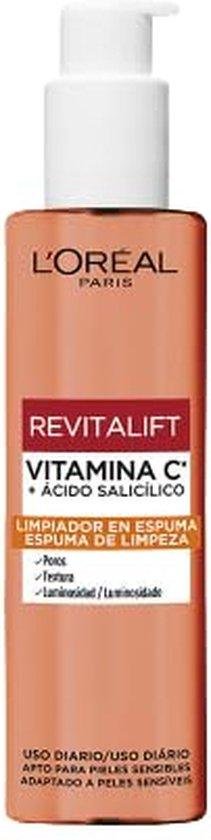 L'orEal Paris Revitalift Vitamin C + Salicic Acid Foam Cleanser 150 Ml