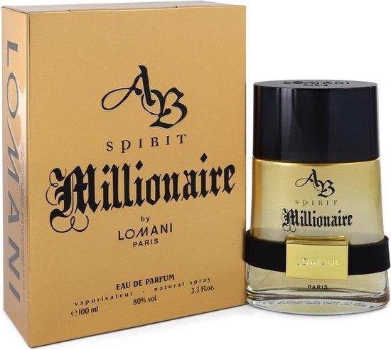 Lomani Spirit Millionaire Eau De Parfum Spray 100 ml for Men