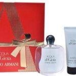 Set Giorgio Armani: Acqua di Gioia, Eau De Parfum, For Women, 100 ml + Acqua di Gioia, Body Lotion, Body, 75 ml + Acqua di Gioia, Shower Gel, All Skin Types, 75 ml