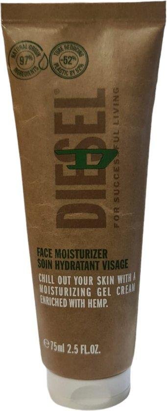 Diesel, D by Diesel, Moisturizer, Gel Cream, Face, 75 ml