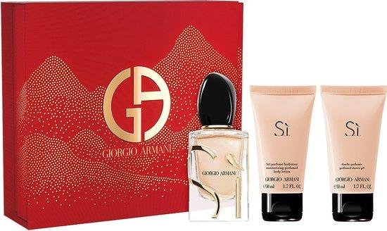 Giorgio Armani S EDP Refillable 50 ml + SG 50 ml + BL 50 ml (woman)